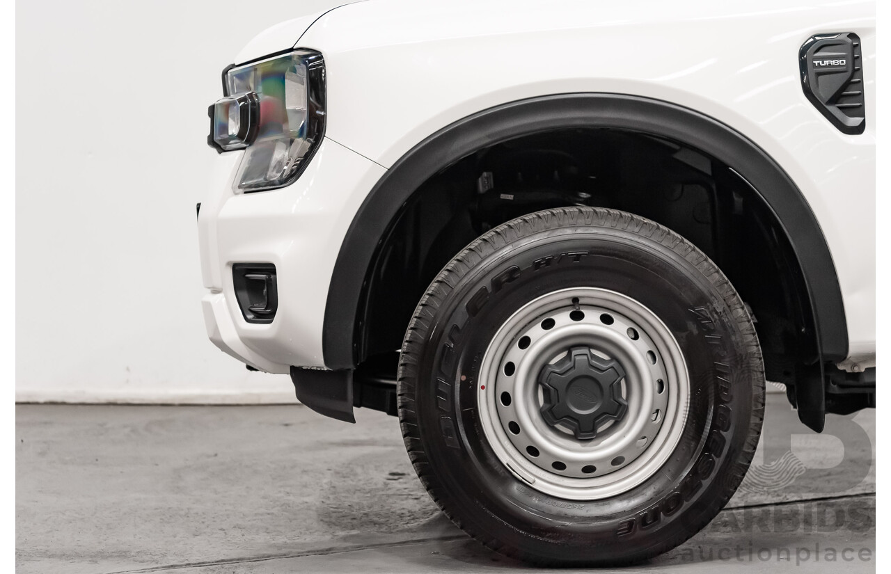 08/2022 Ford Ranger XL Hi-Rider PY MY22 4d Dual Cab White Turbo Diesel 2.0L
