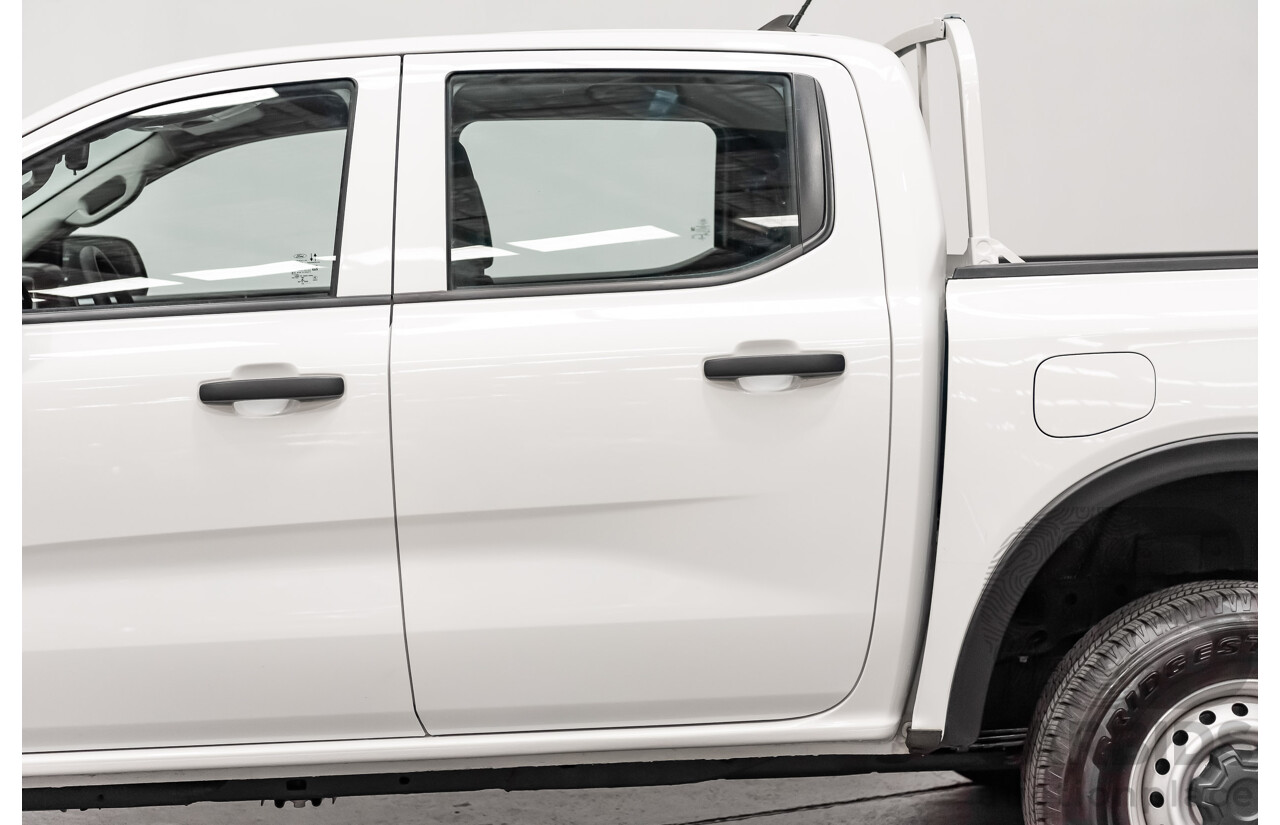 08/2022 Ford Ranger XL Hi-Rider PY MY22 4d Dual Cab White Turbo Diesel 2.0L