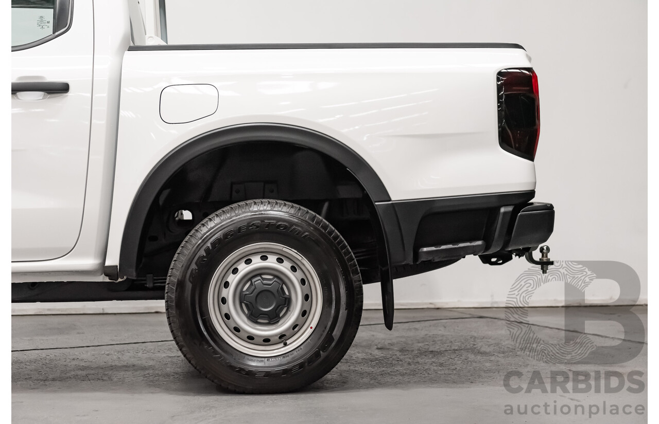08/2022 Ford Ranger XL Hi-Rider PY MY22 4d Dual Cab White Turbo Diesel 2.0L