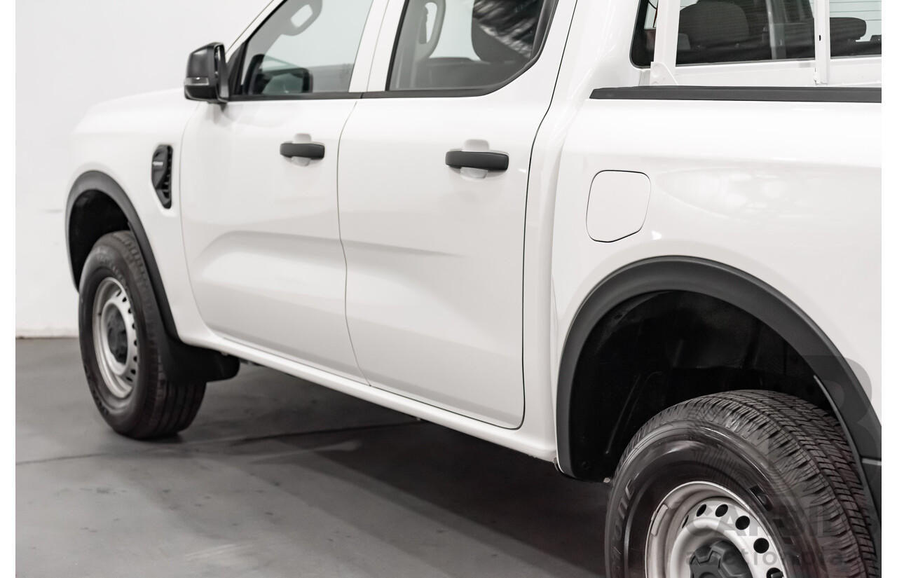 08/2022 Ford Ranger XL Hi-Rider PY MY22 4d Dual Cab White Turbo Diesel 2.0L