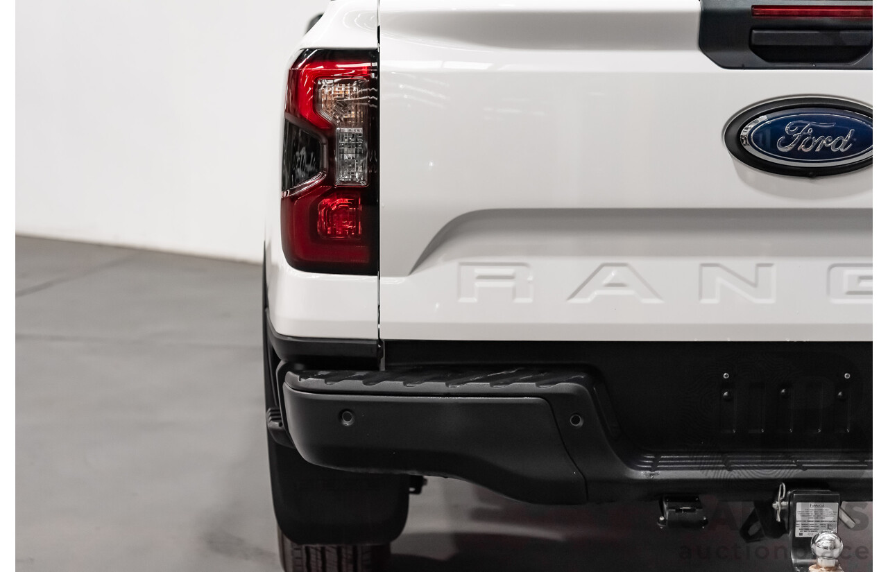 08/2022 Ford Ranger XL Hi-Rider PY MY22 4d Dual Cab White Turbo Diesel 2.0L