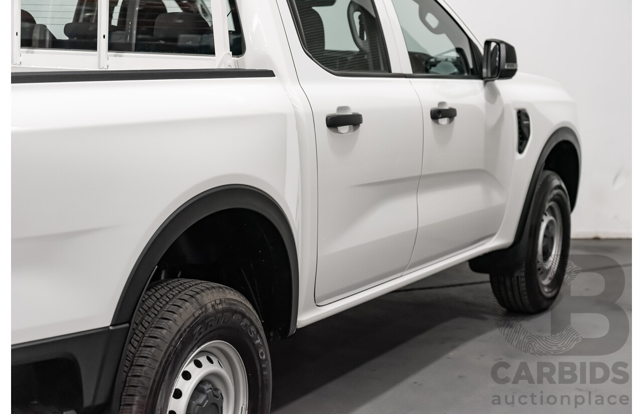 08/2022 Ford Ranger XL Hi-Rider PY MY22 4d Dual Cab White Turbo Diesel 2.0L