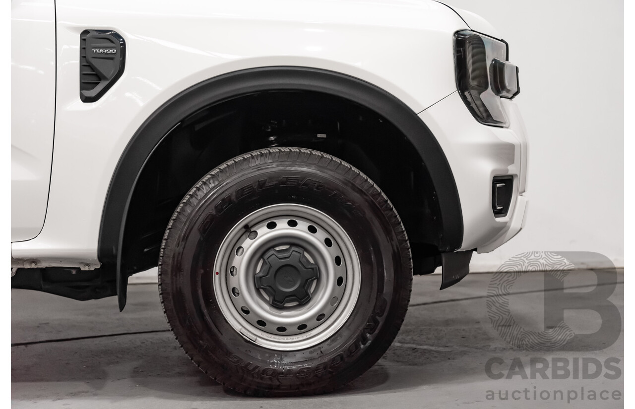 08/2022 Ford Ranger XL Hi-Rider PY MY22 4d Dual Cab White Turbo Diesel 2.0L
