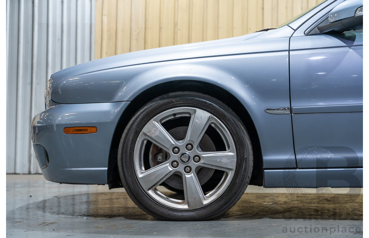 3/2009 Jaguar X Type 2.1 LE MY09 4d Sedan Metallic Light Blue V6 2.1L