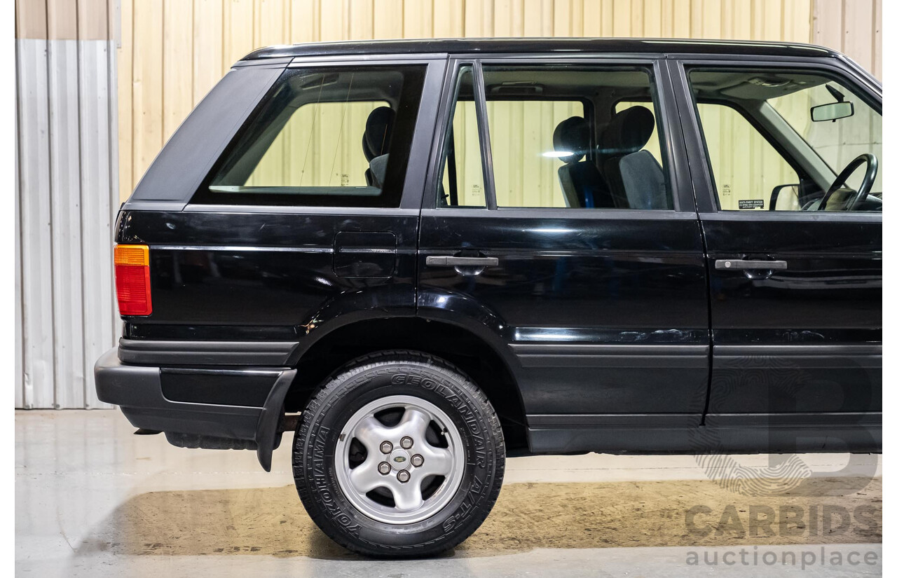 5/1999 Land Rover Range Rover SE 4d Wagon Black V8 4.0L