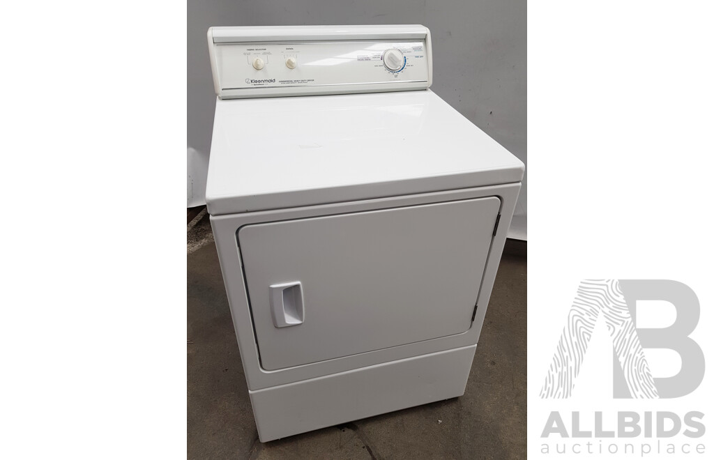 Kleenmaid Commercial Heavy Duty Dryer