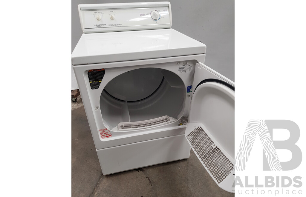 Kleenmaid Commercial Heavy Duty Dryer