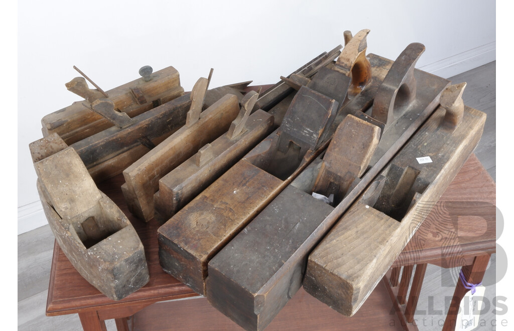 Collection of Vintage Woodworking Tools
