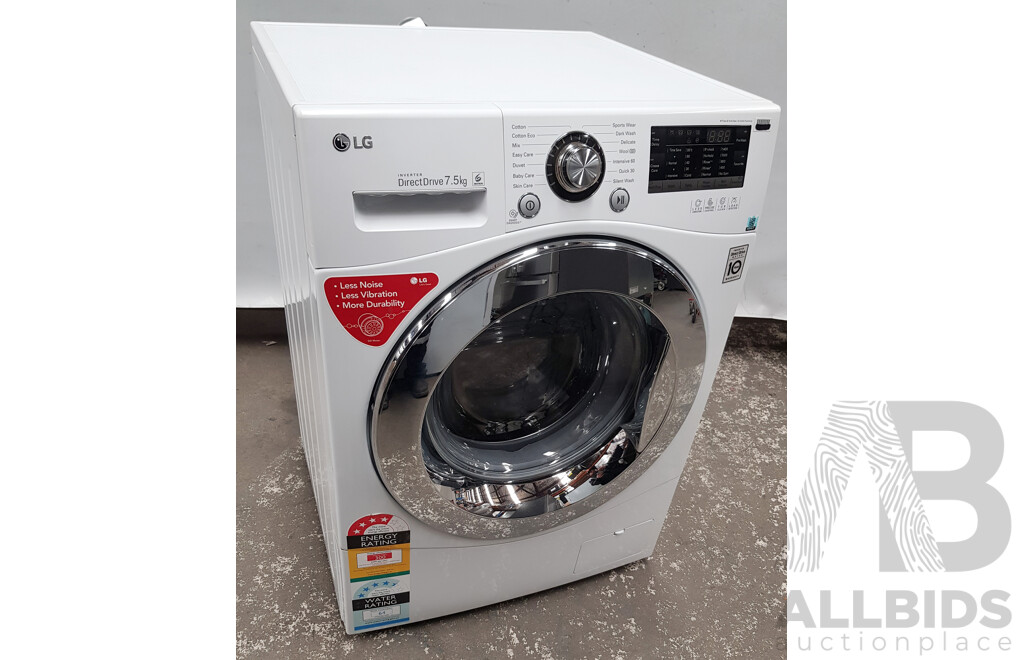 LG 7.5kg Direct Drive Front Loader Washer