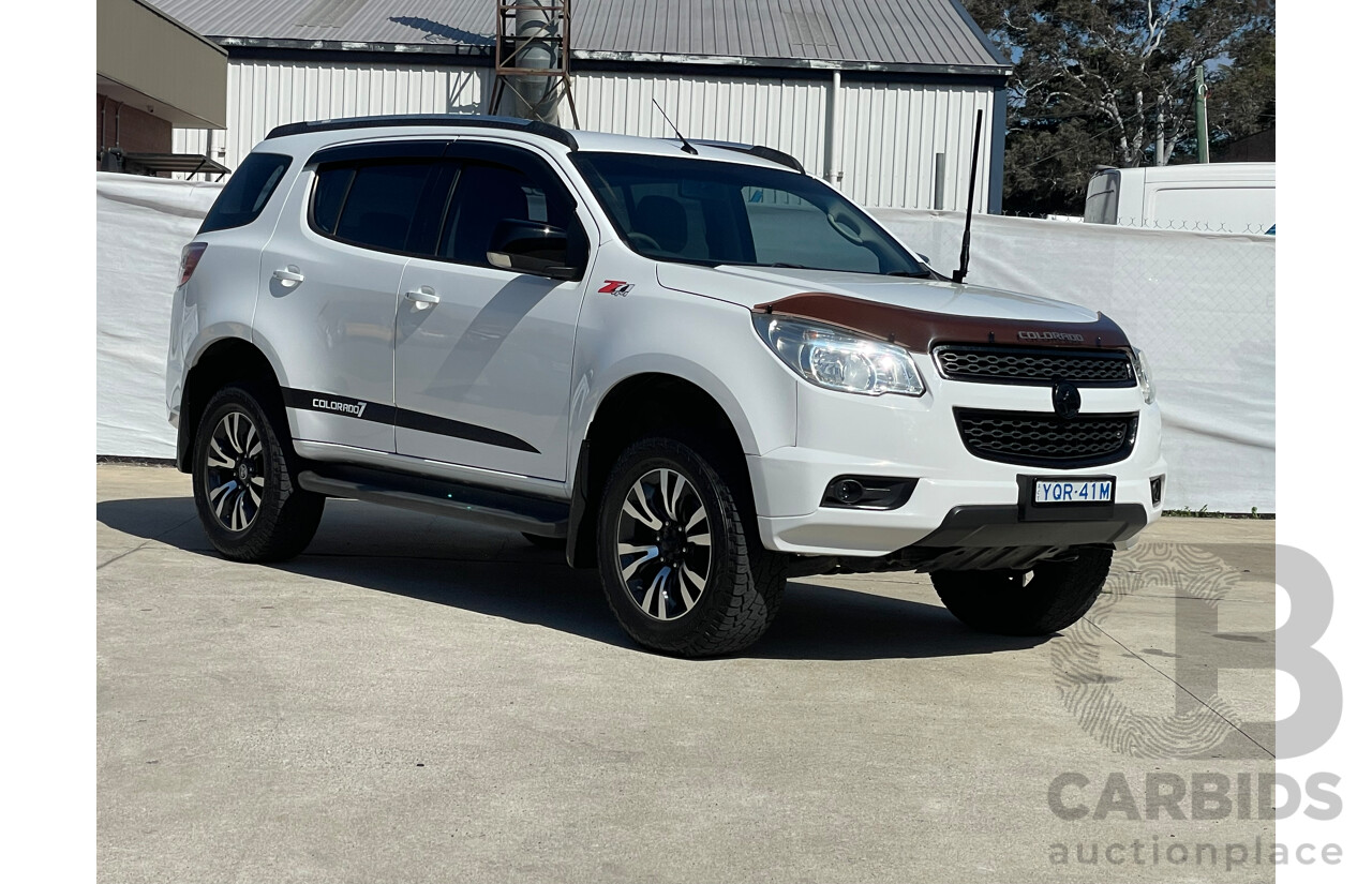3/2014 Holden Colorado 7 LT (4x4) RG MY14 4d Wagon White 2.8L