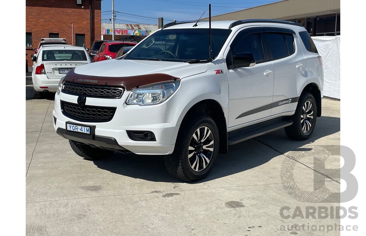3/2014 Holden Colorado 7 LT (4x4) RG MY14 4d Wagon White 2.8L