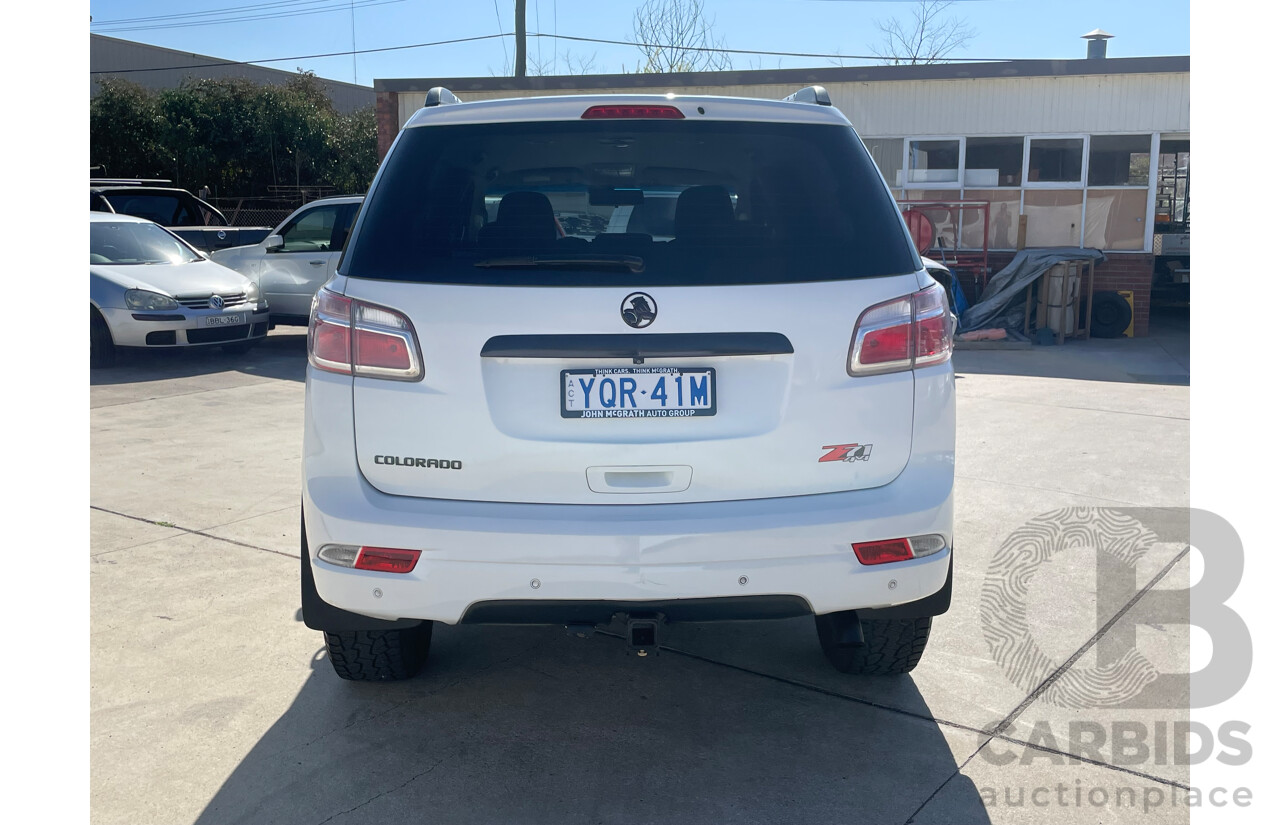 3/2014 Holden Colorado 7 LT (4x4) RG MY14 4d Wagon White 2.8L