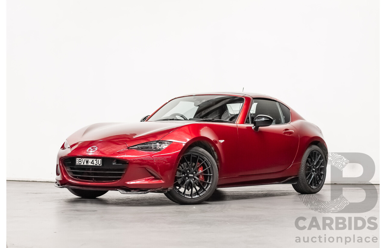 2/2018 Mazda MX-5 RF Limited Edition NC 2d Convertible Metallic Soul Red 2.0L