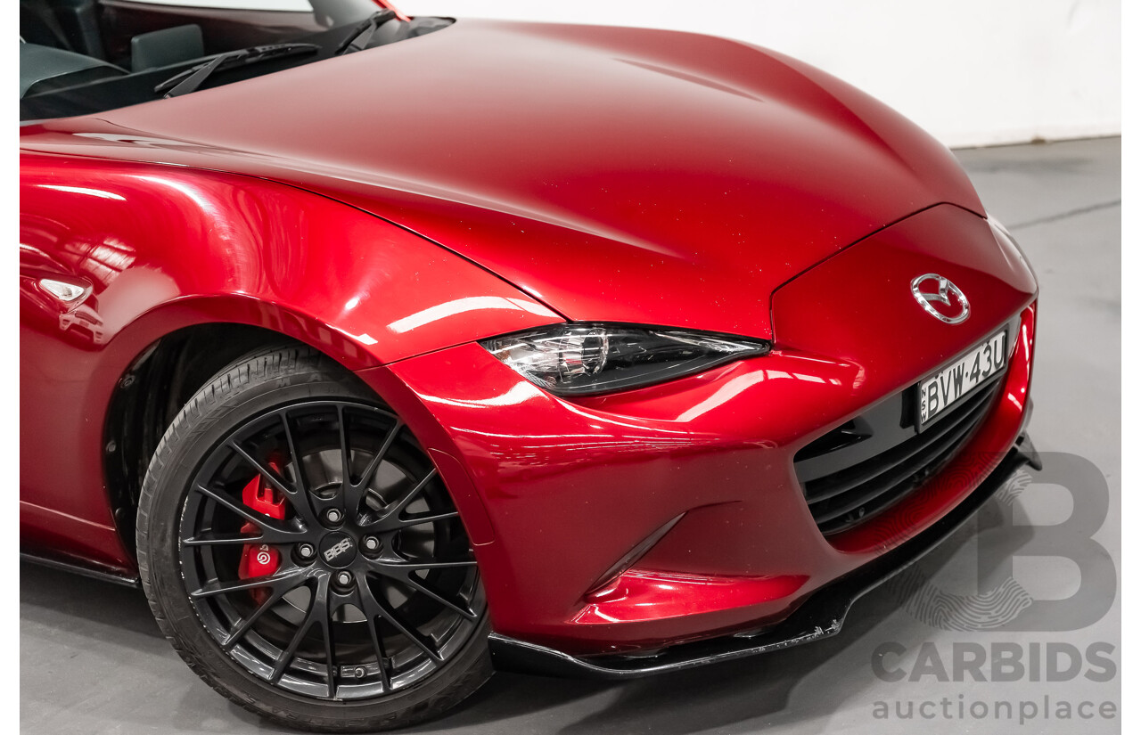 2/2018 Mazda MX-5 RF Limited Edition NC 2d Convertible Metallic Soul Red 2.0L