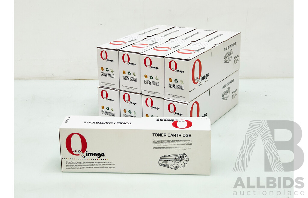 Q-Image Toner Cartridge - Lot of 9