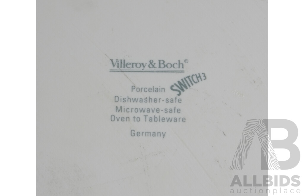 Three Pieces Villeroy & Boch Porcelain Oven to Table Cookware in Mix N Match Switch 3 Pattern