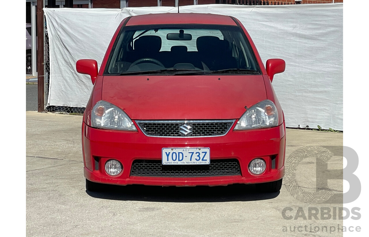 9/2006 Suzuki Liana   4d Sedan Red 1.8L