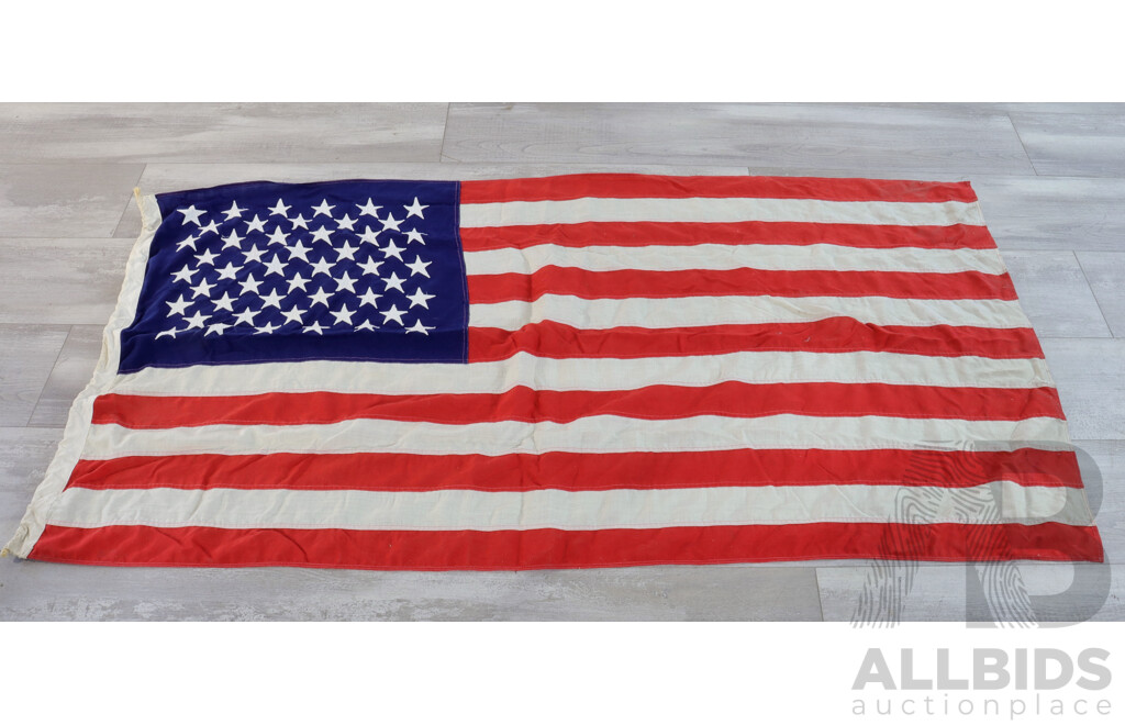 Vintage Stitched American Flag by Maroubra Flags & Pennants