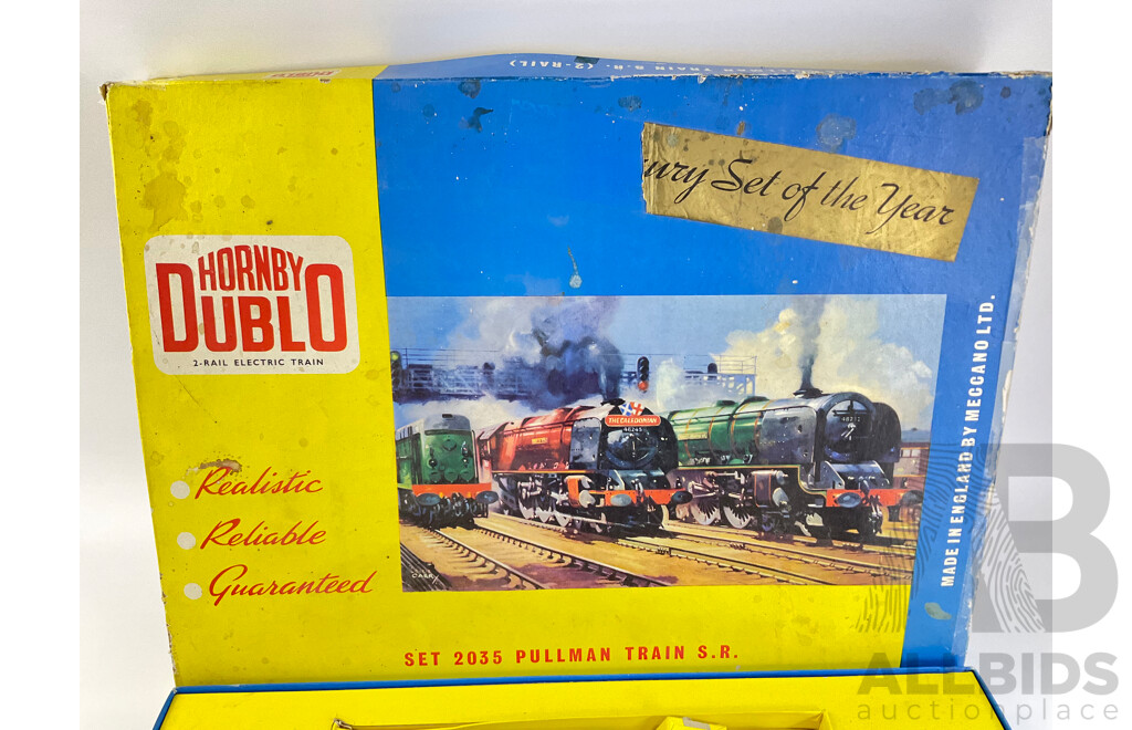 Vintage Hornby Dublo OO Scale Model Railway Set in Original Box