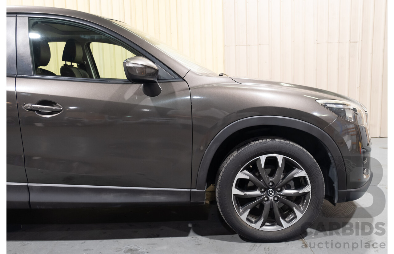 11/2015 Mazda CX-5 Akera (4x4) MY15 4d Wagon Metallic Bronze Turbo Diesel 2.2L