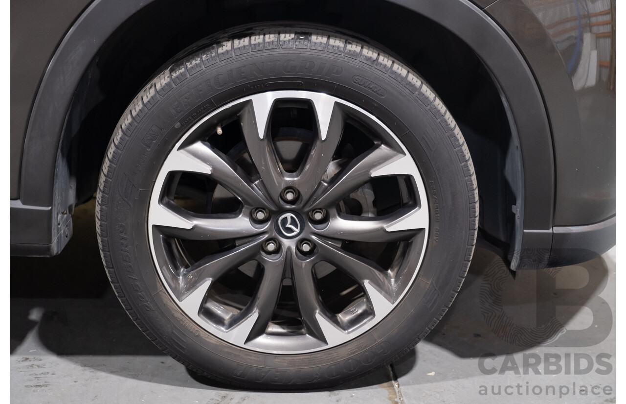 11/2015 Mazda CX-5 Akera (4x4) MY15 4d Wagon Metallic Bronze Turbo Diesel 2.2L