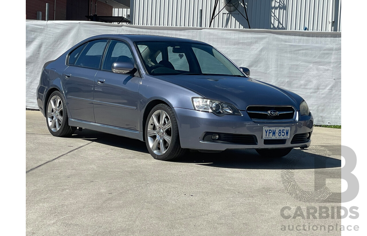 8/2005 Subaru Liberty 3.0R MY05 - Lot 1491935 | CARBIDS