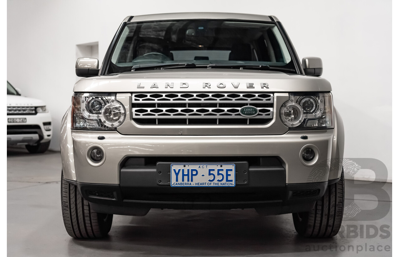 6/2011 Land Rover Discovery 4 3.0 SDV6 SE MY11 4d Wagon Beige Turbo Diesel V6 3.0L - 7 Seater