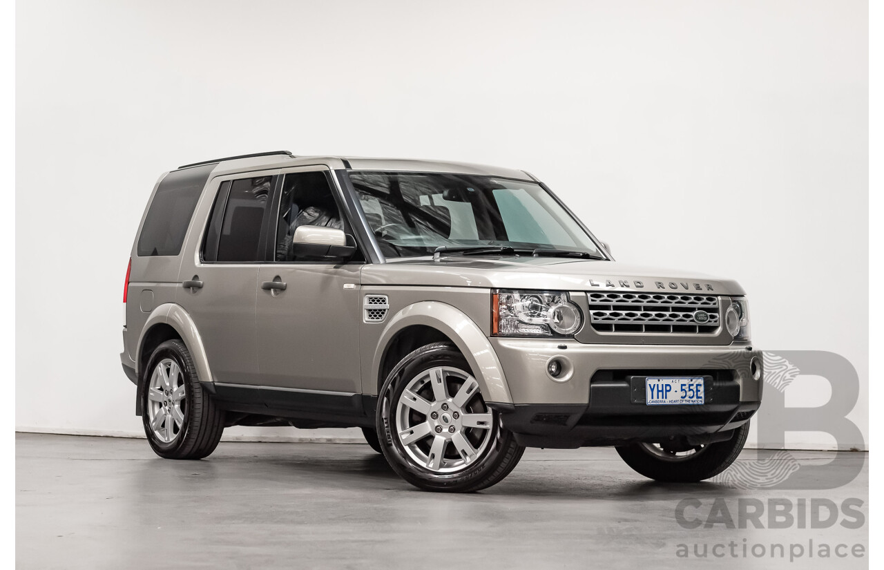 6/2011 Land Rover Discovery 4 3.0 SDV6 SE MY11 4d Wagon Beige Turbo Diesel V6 3.0L - 7 Seater