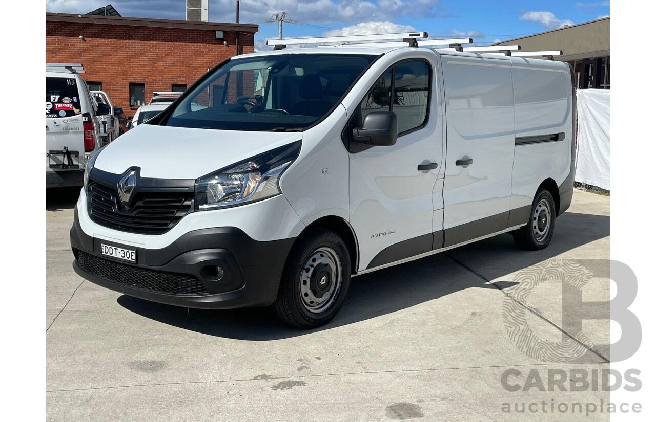 1/2016 Renault Trafic LWB X82 4d Van White 1.6L