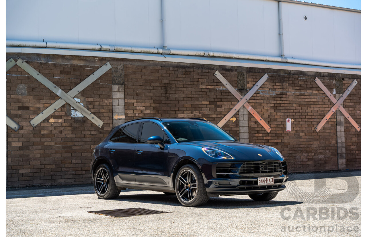 05/2019 Porsche Macan S (AWD) 95B MY19 4d Wagon Night Blue Metallic Turbo V6 3.0L