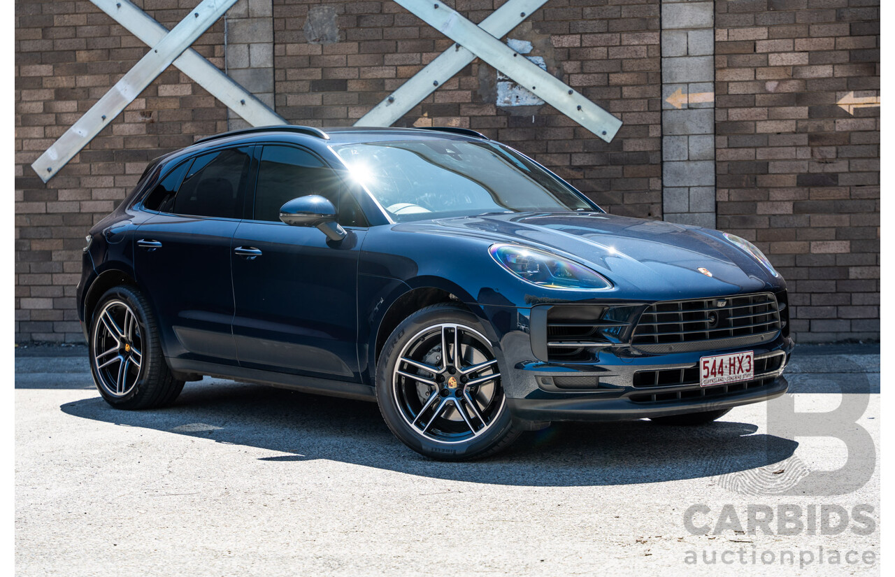 05/2019 Porsche Macan S (AWD) 95B MY19 4d Wagon Night Blue Metallic Turbo V6 3.0L