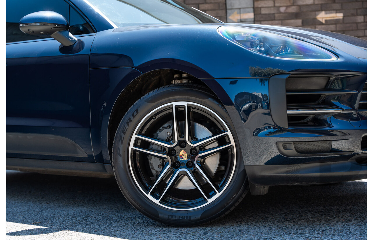 05/2019 Porsche Macan S (AWD) 95B MY19 4d Wagon Night Blue Metallic Turbo V6 3.0L