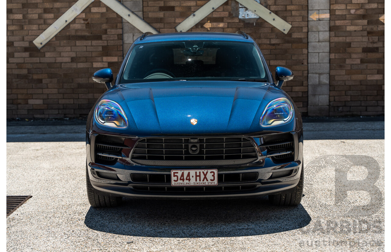 05/2019 Porsche Macan S (AWD) 95B MY19 4d Wagon Night Blue Metallic Turbo V6 3.0L