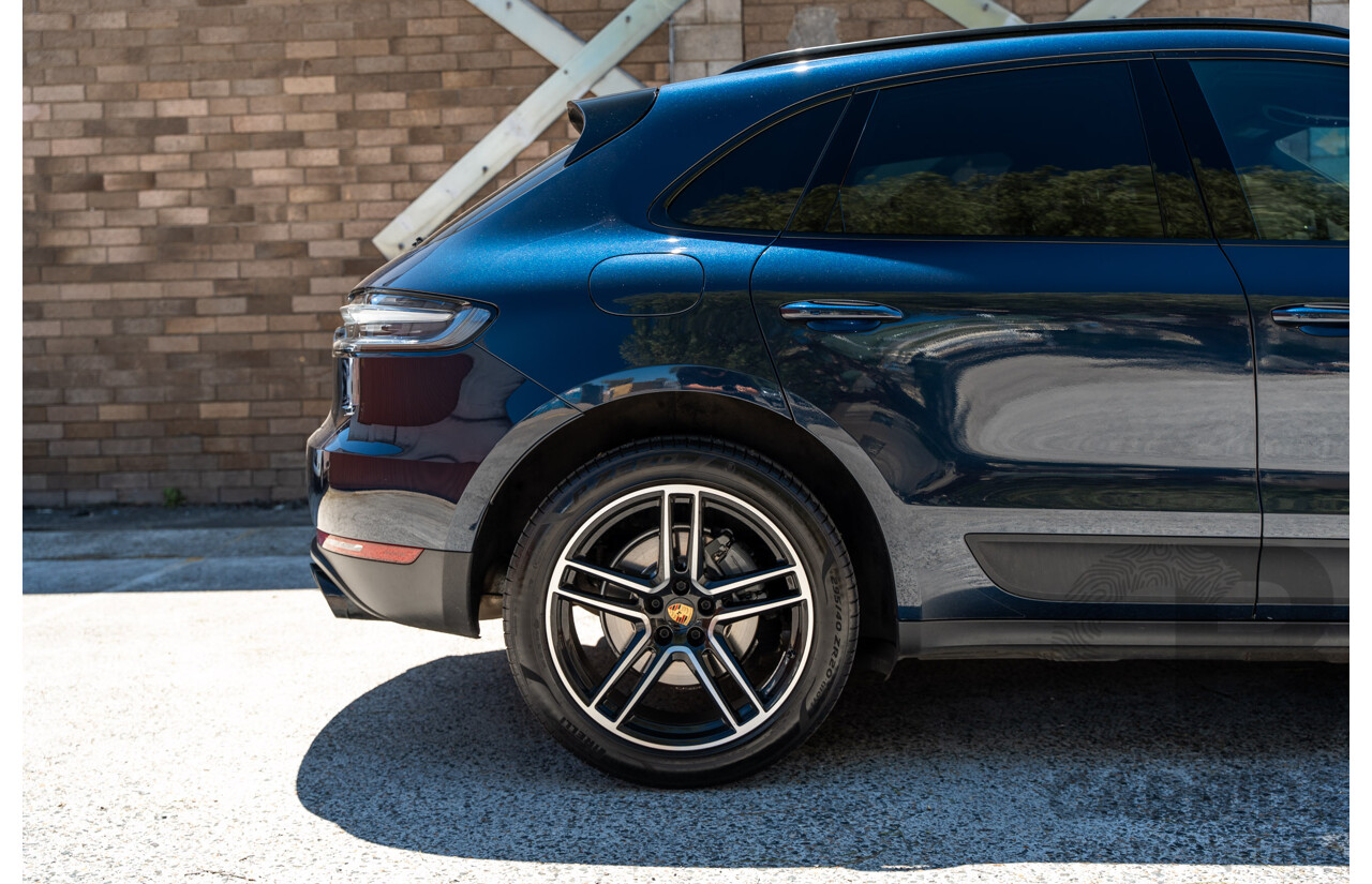 05/2019 Porsche Macan S (AWD) 95B MY19 4d Wagon Night Blue Metallic Turbo V6 3.0L