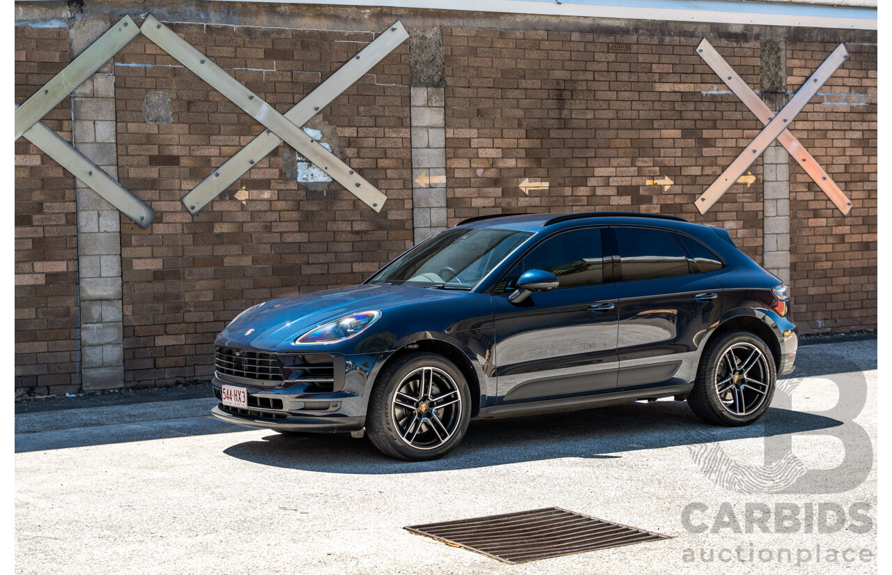 05/2019 Porsche Macan S (AWD) 95B MY19 4d Wagon Night Blue Metallic Turbo V6 3.0L