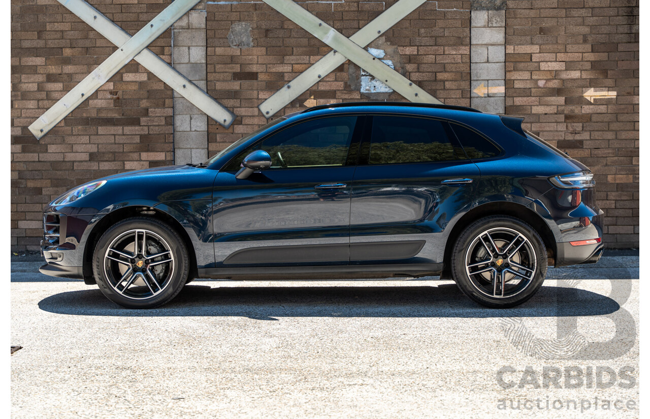 05/2019 Porsche Macan S (AWD) 95B MY19 4d Wagon Night Blue Metallic Turbo V6 3.0L