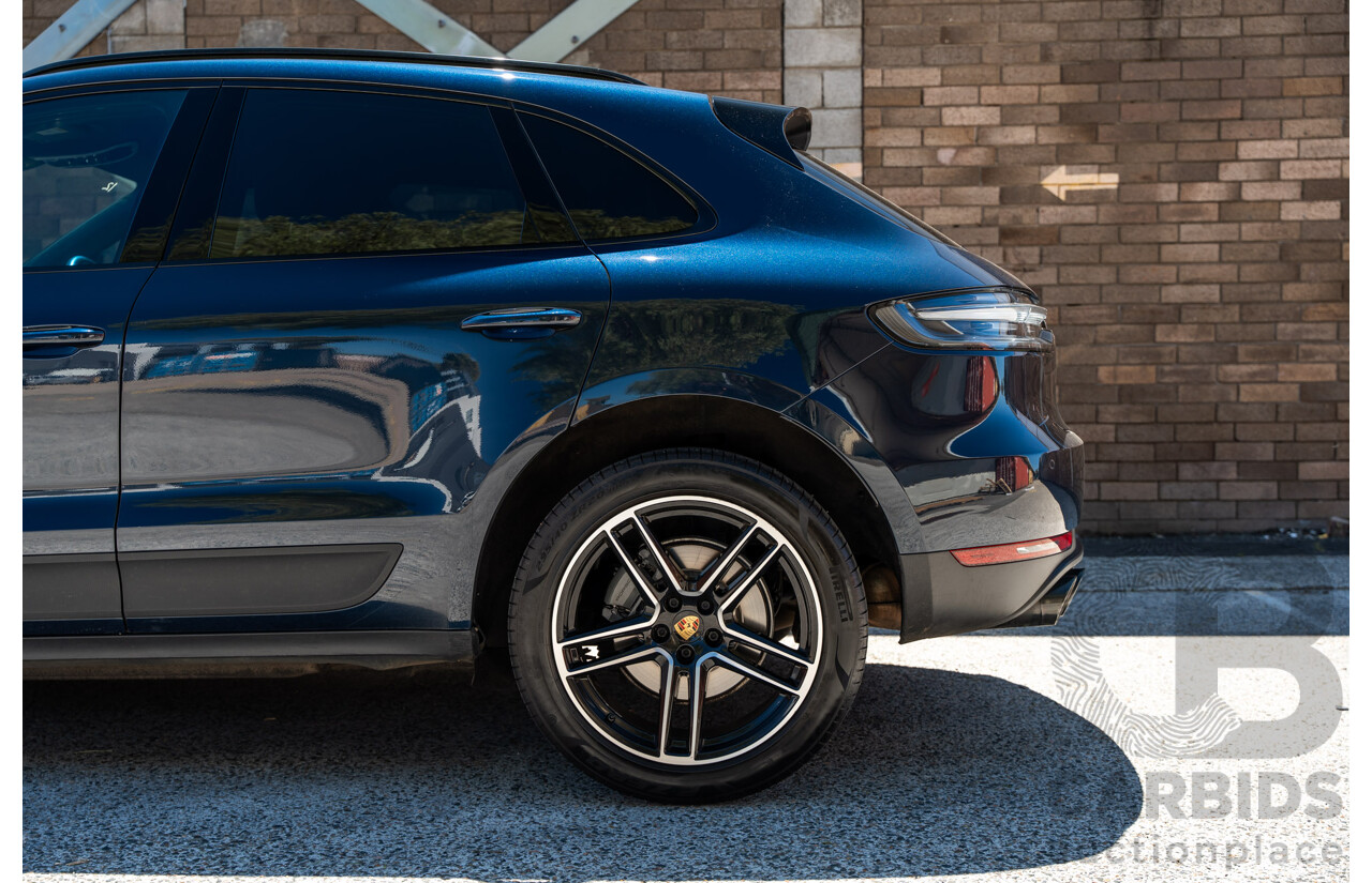 05/2019 Porsche Macan S (AWD) 95B MY19 4d Wagon Night Blue Metallic Turbo V6 3.0L