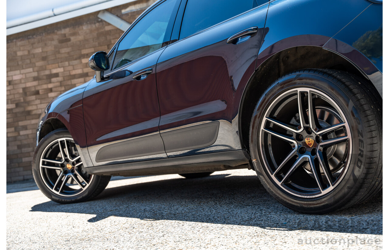 05/2019 Porsche Macan S (AWD) 95B MY19 4d Wagon Night Blue Metallic Turbo V6 3.0L