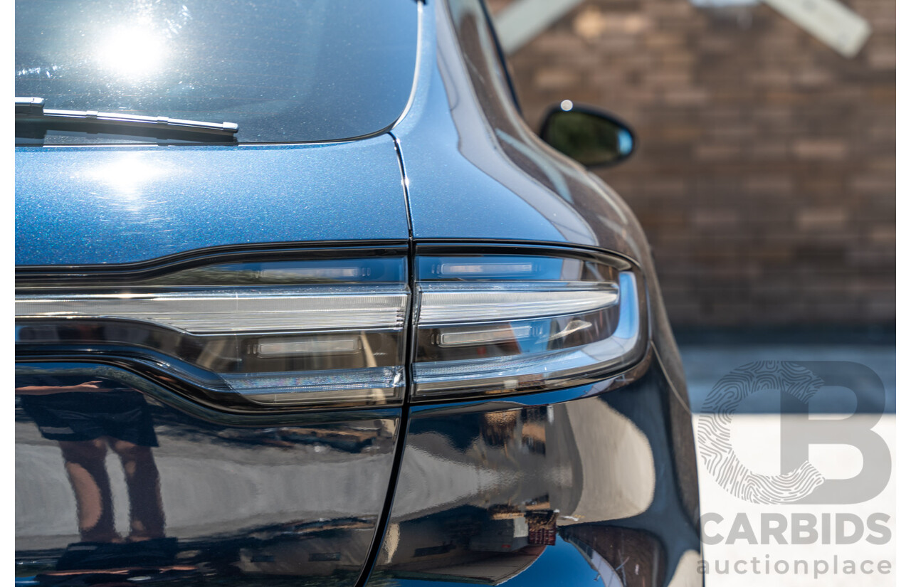 05/2019 Porsche Macan S (AWD) 95B MY19 4d Wagon Night Blue Metallic Turbo V6 3.0L