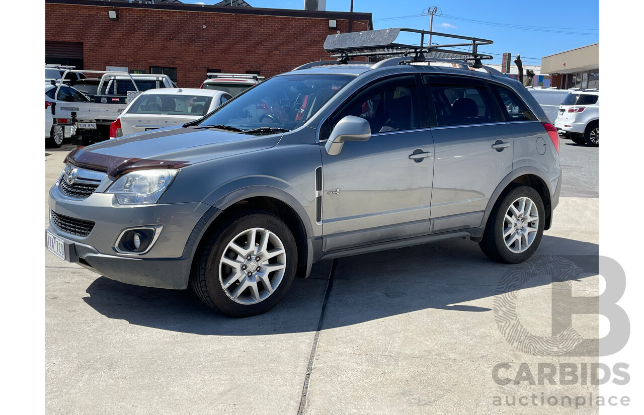 1/2012 Holden Captiva 5 (4x4) CG SERIES II 4d Wagon Grey 2.2L