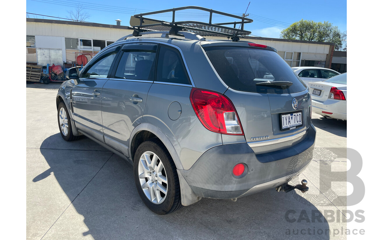 1/2012 Holden Captiva 5 (4x4) CG SERIES II 4d Wagon Grey 2.2L