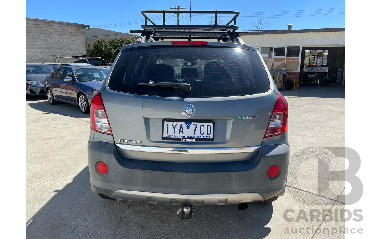 1/2012 Holden Captiva 5 (4x4) CG SERIES II 4d Wagon Grey 2.2L