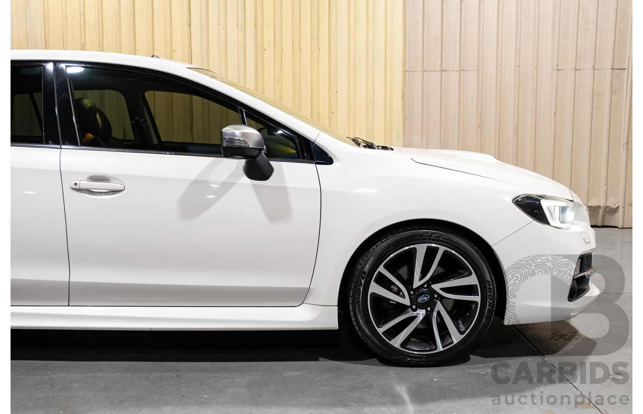 6/2017 Subaru Levorg GT-S (AWD) VM MY17 5d Wagon White Turbo 2.0L