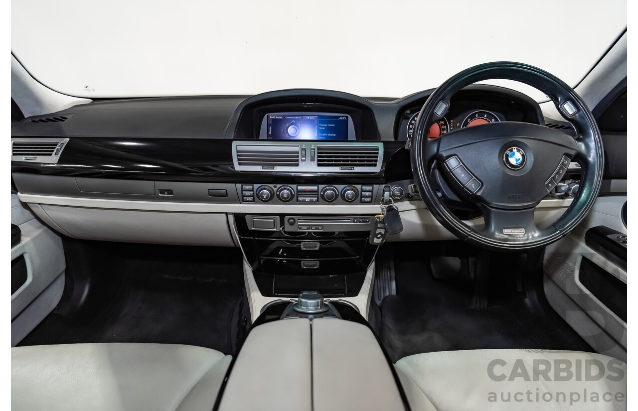 11/2006 BMW 760Li E65 MY06 4d Sedan Blue V12 6.0L