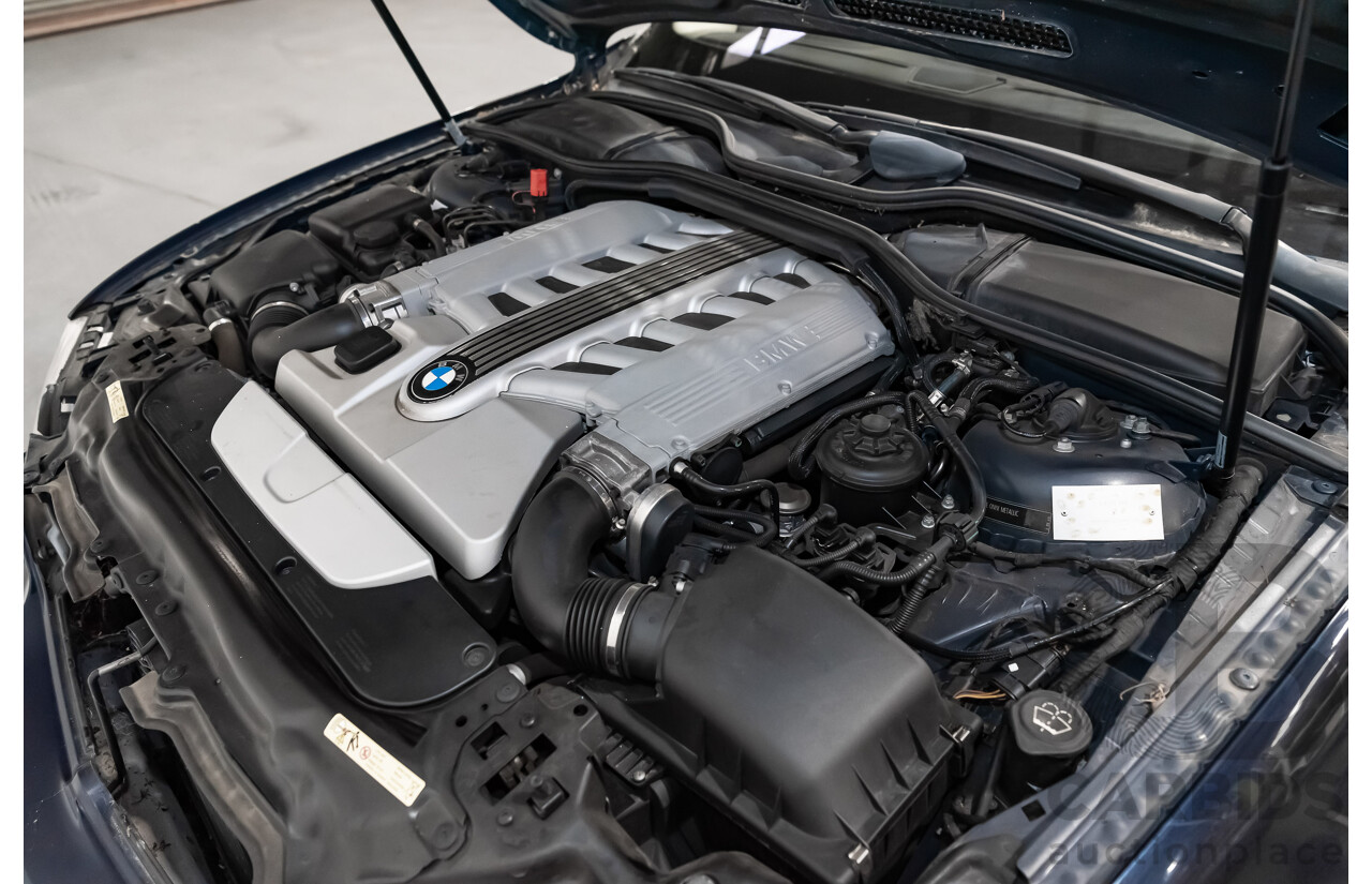 11/2006 BMW 760Li E65 MY06 4d Sedan Blue V12 6.0L
