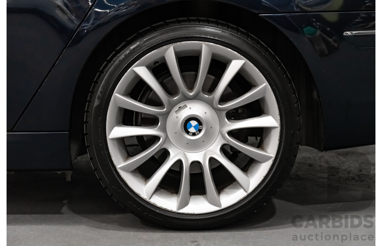 11/2006 BMW 760Li E65 MY06 4d Sedan Blue V12 6.0L