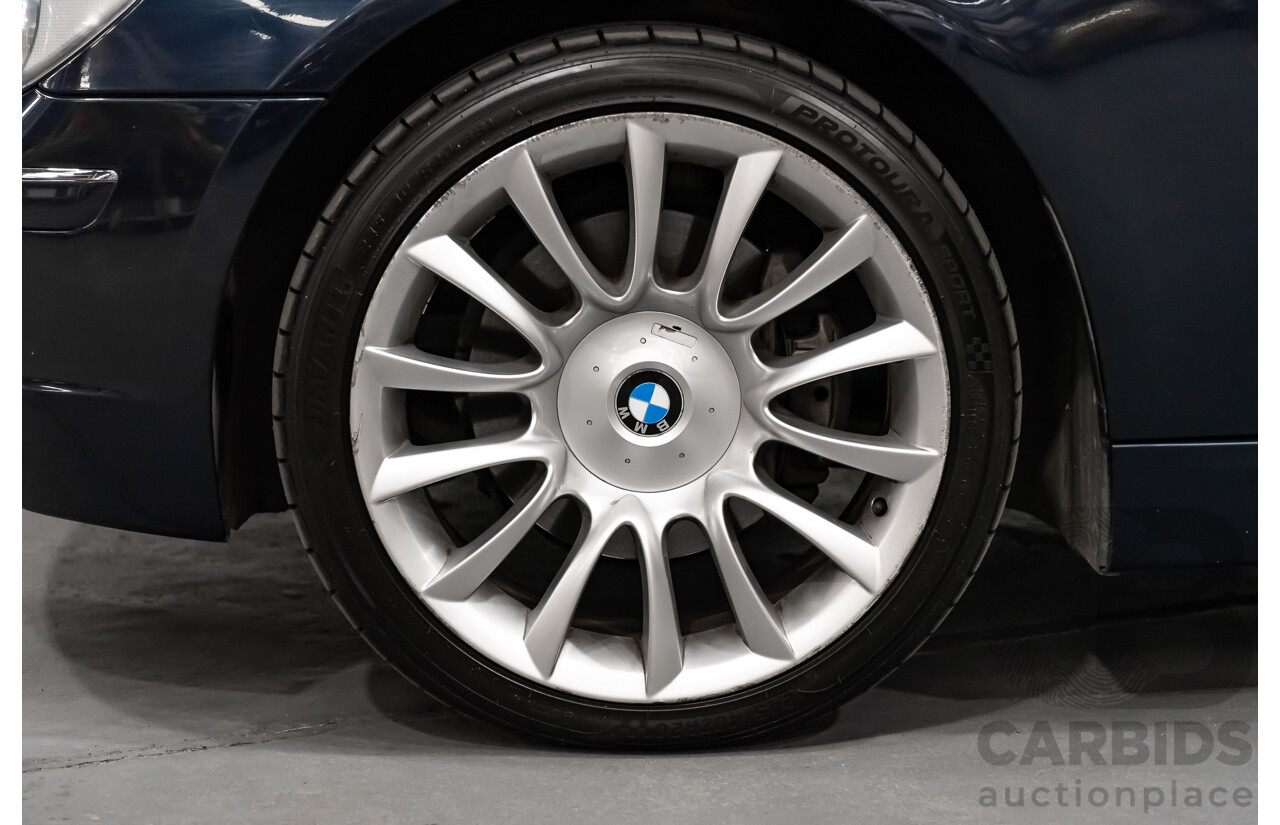 11/2006 BMW 760Li E65 MY06 4d Sedan Blue V12 6.0L