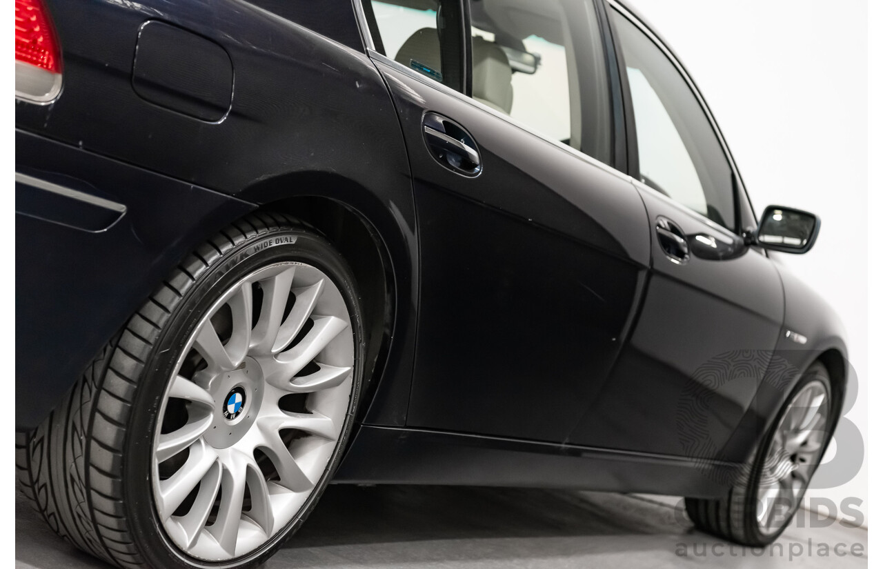 11/2006 BMW 760Li E65 MY06 4d Sedan Blue V12 6.0L
