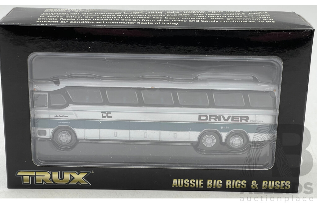 Trux Aussie Buses 1980 Denning Mono Coach  - 1/76 Scale
