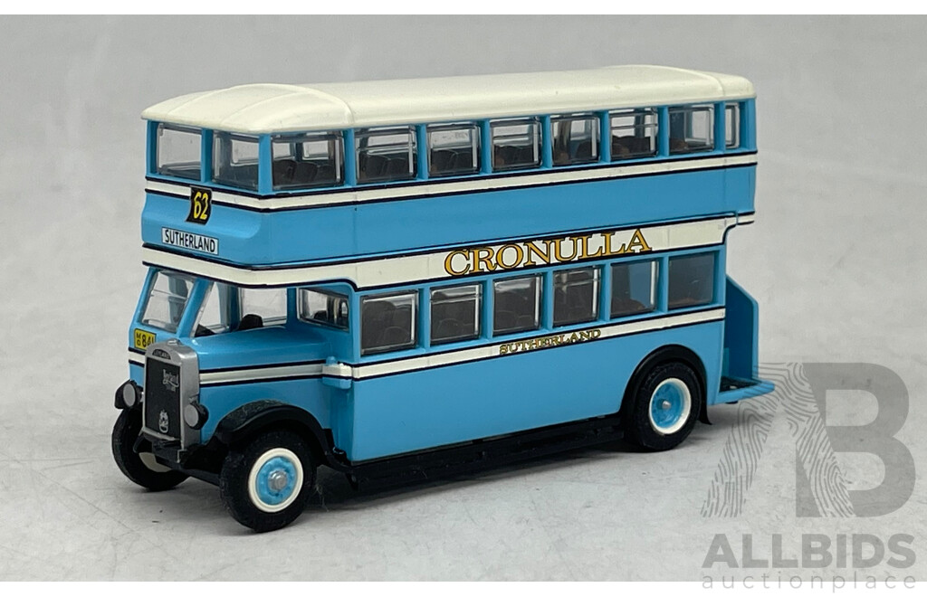 Trux Aussie Buses 1930 Leyland Titan TD1 Double Decker Bus - 1/76 Scale